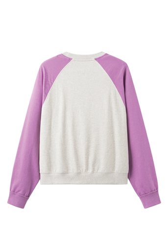 Ssstufff  Felpa da uomo girocollo Raglan Pocket