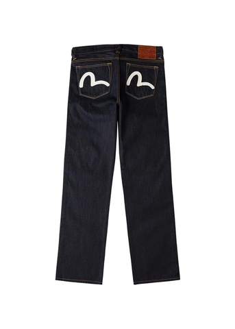 Evisu Jeans da uomo White Seagull Printed Pocket