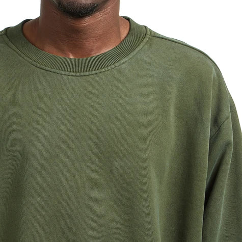 New Amsterdam Felpa girocollo da uomo Inflatable verde