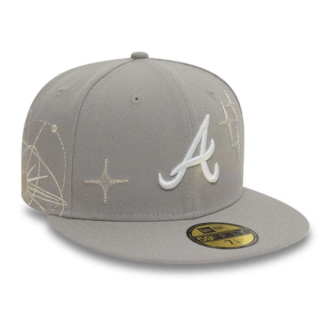New Era Cappellino unisewx Atlanta Braves MLB Zodiac grigio