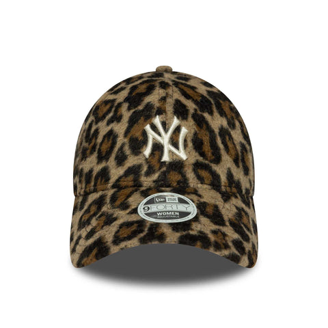 New Era Cappellino donna leopardato 9FORTY New York Yankees