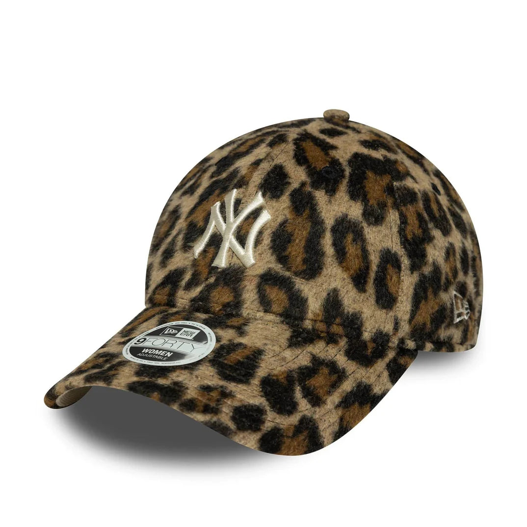 New Era Cappellino donna leopardato 9FORTY New York Yankees