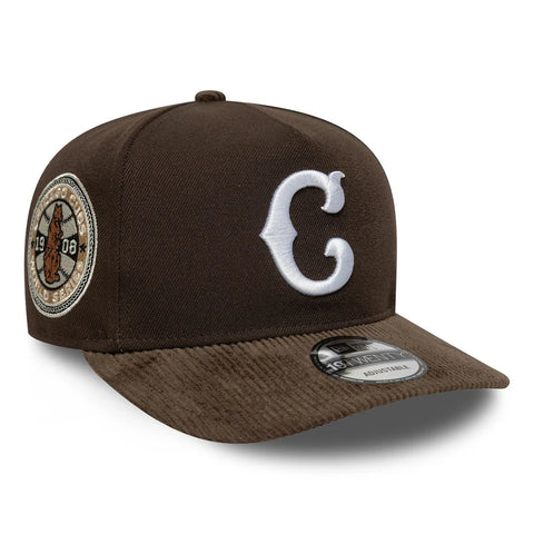 New Era Cappellino con visiera in velluto unisex Chicago Cubs MLB