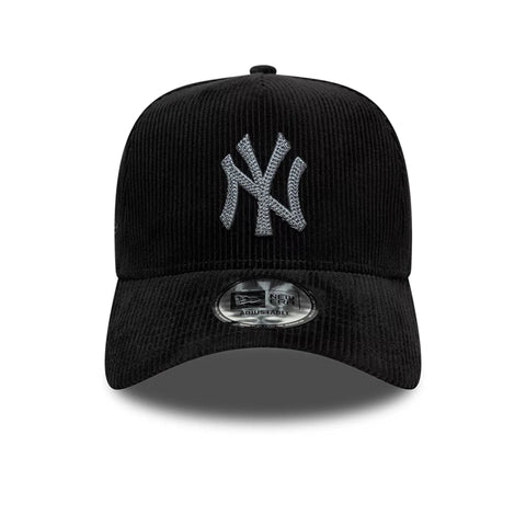 New Era Cappellino in velluto unisex New York Yankees MLB nero