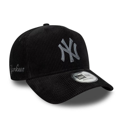 New Era Cappellino in velluto unisex New York Yankees MLB nero