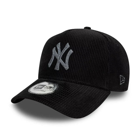 New Era Cappellino in velluto unisex New York Yankees MLB nero