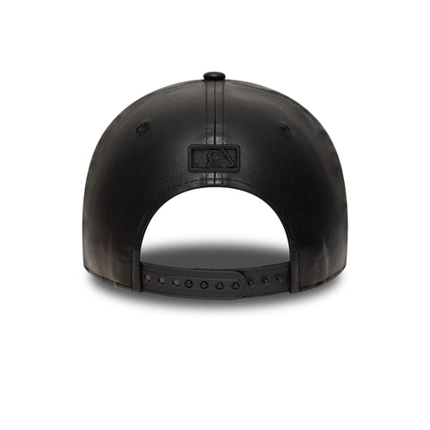 New Era Cappellino unisex in ecopelle LA Dodgers MLB nero