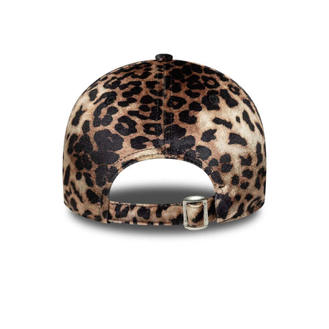 New Era Cappellino in velluto stampato da donna leopardato Leo
