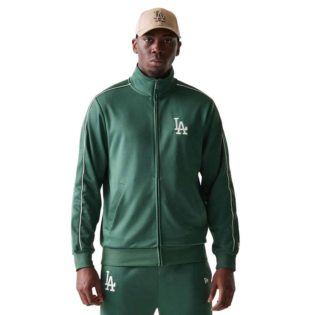 New Era Giacca da tuta unisex Track LA Dodgers verde