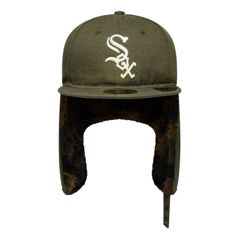 New Era Cappellino con para orecchie Chicago White Sox MLB verde