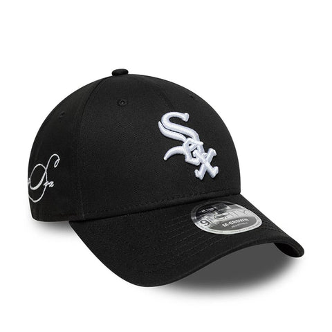 New Era Cappello unisex Chicago White Sox MLB Side Script nero
