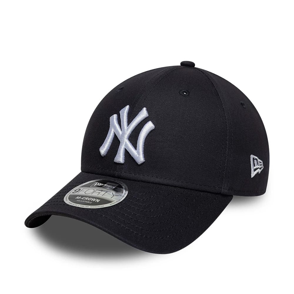 New Era Cappello unisex New York Yankees MLB Side Script blu