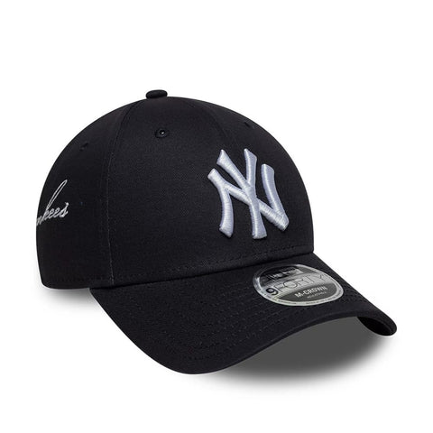 New Era Cappello unisex New York Yankees MLB Side Script blu