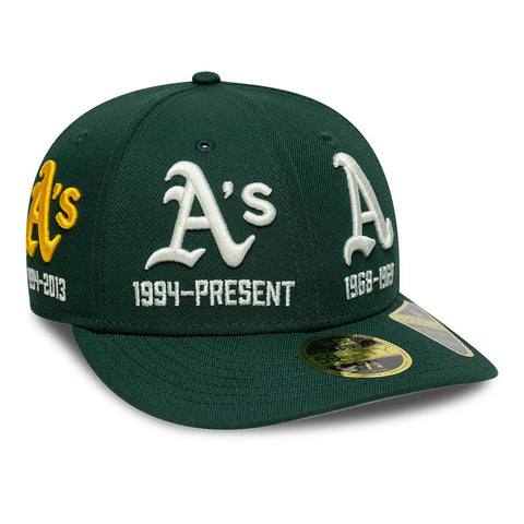New Era Cappellino unisex Athletics MLB Historic verde
