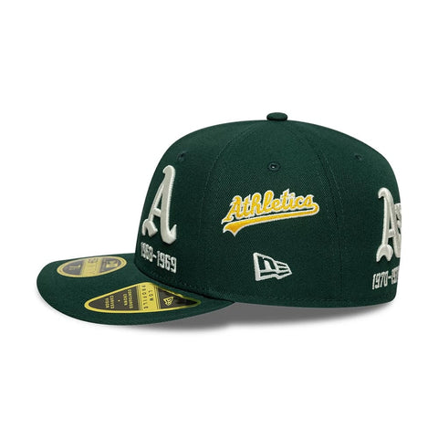 New Era Cappellino unisex Athletics MLB Historic verde