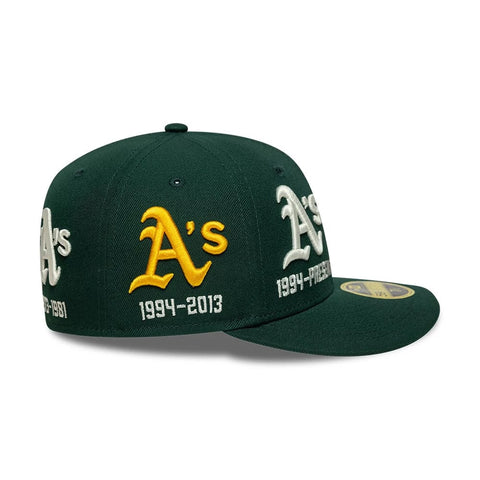 New Era Cappellino unisex Athletics MLB Historic verde