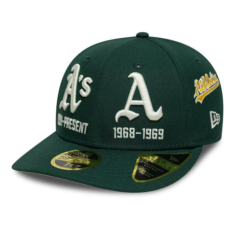 New Era Cappellino unisex Athletics MLB Historic verde