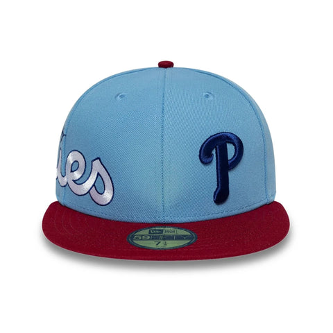 New Era Cappello unisex Philadelphia Phillies MLB Multi Logo Satin Lined