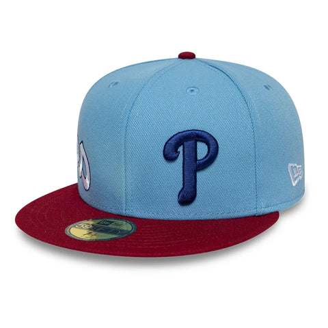New Era Cappello unisex Philadelphia Phillies MLB Multi Logo Satin Lined
