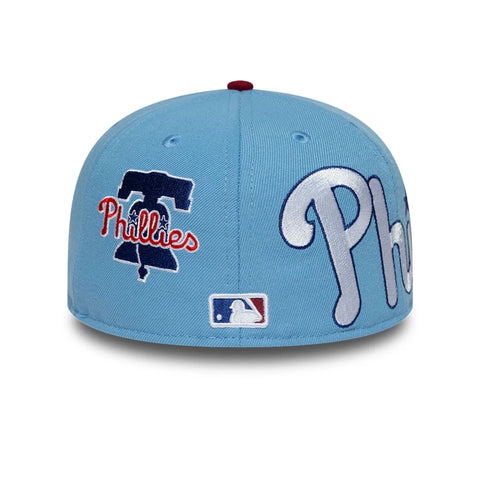 New Era Cappello unisex Philadelphia Phillies MLB Multi Logo Satin Lined