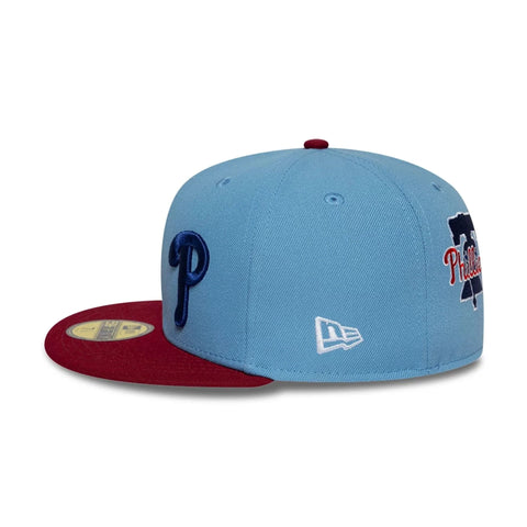 New Era Cappello unisex Philadelphia Phillies MLB Multi Logo Satin Lined
