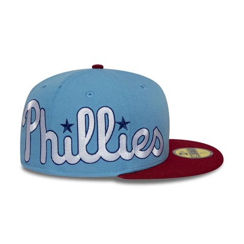 New Era Cappello unisex Philadelphia Phillies MLB Multi Logo Satin Lined