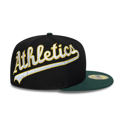 New Era Cappello unisex Athletics MLB Multi Logo Satin Lined