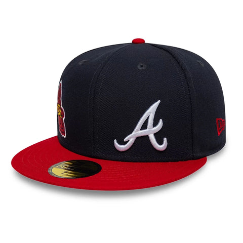 New Era Cappello unisex Atlanta Braves Multi Logo Satin Lined