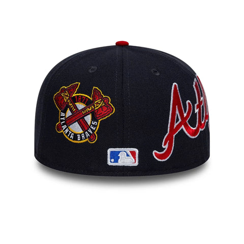 New Era Cappello unisex Atlanta Braves Multi Logo Satin Lined