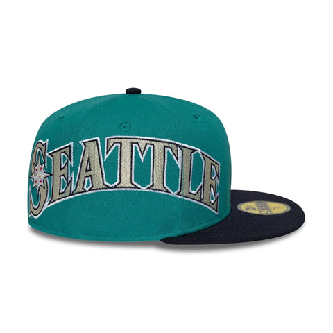 New Era Cappello unisex Seattle Mariners Multi Logo Satin Lined