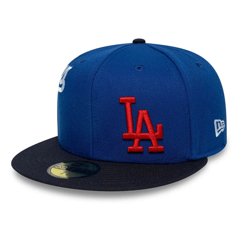 New Era Cappellino unisex LA Dodgers MLB Multi Logo Satin Lined