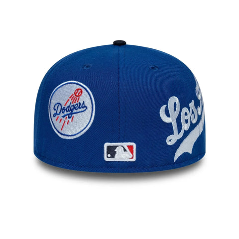New Era Cappellino unisex LA Dodgers MLB Multi Logo Satin Lined