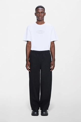 Rains Pantalone in pile da uomo Fleece nero