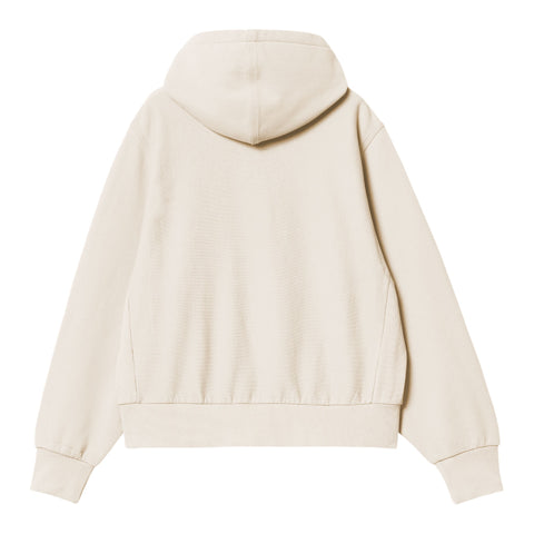 Carhartt Wip Felpa da donna con cappuccio American Script Beige