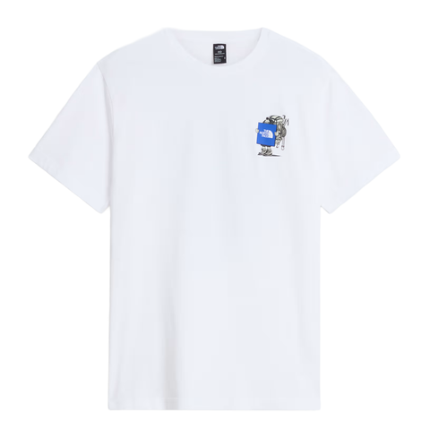 The North Face T-Shirt da uomo manica corta Gear up get out bianca