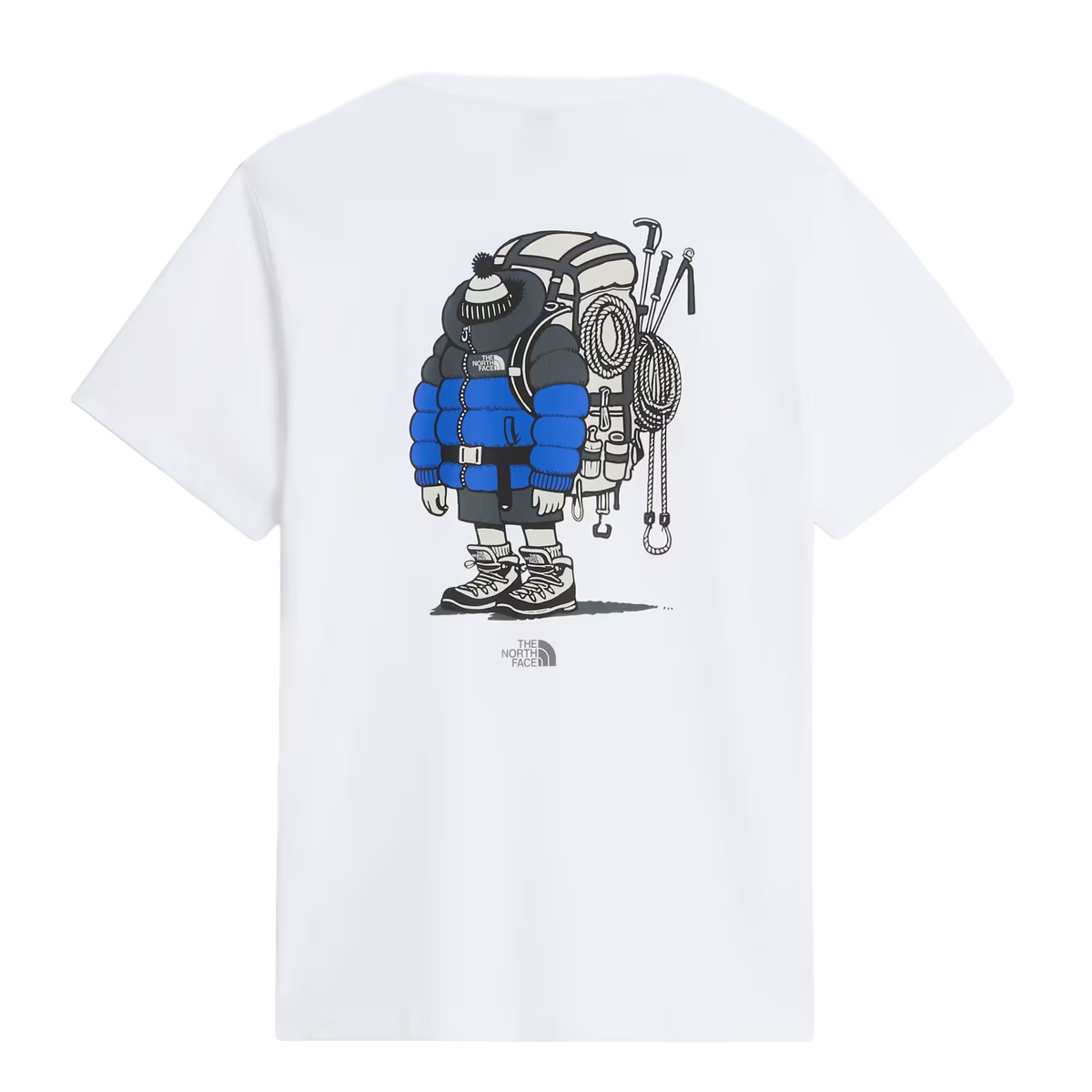 The North Face T-Shirt da uomo manica corta Gear up get out bianca