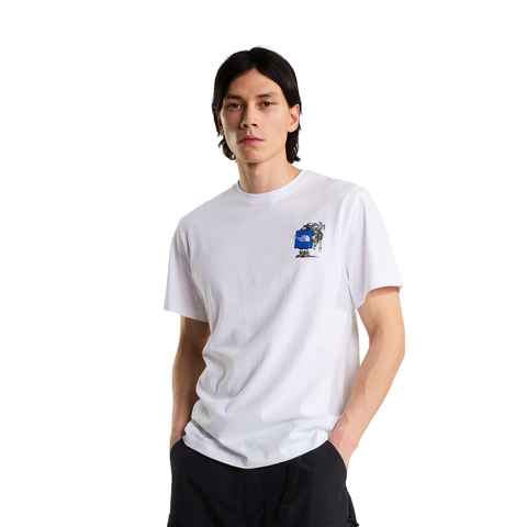 The North Face T-Shirt da uomo manica corta Gear up get out bianca
