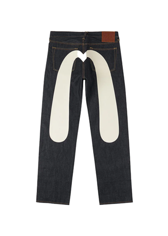Evisu Jeans da uomo Daicock Print Baggy 2000