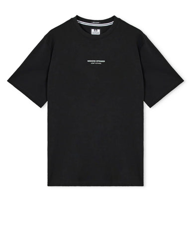 Weekend Offender T-Shirt da uomo manica corta Millergrove nera