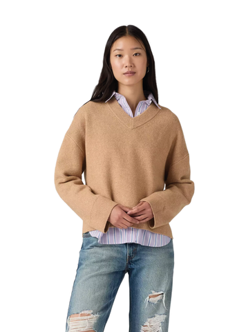 Levi's Maglia da donna scollo a V Super Soft