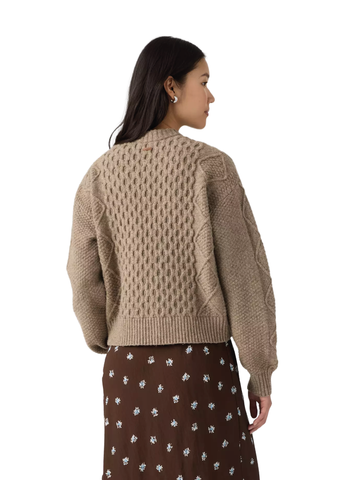 Levi's Cardigan da donna Charlotte beige scuro