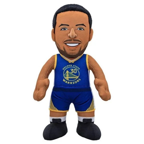 Bleacher Plush Golden Warriors Steph Curry Blue