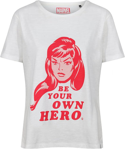 Recovered R-Shirt Women's Short Sleeve Widow White