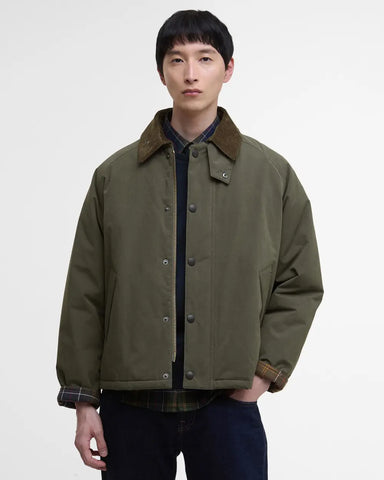 Barbour Giacca da uomo imbottita Padded verde