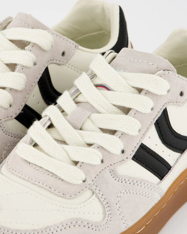 Coolway Sneaker in pelle unisex Goal Black & White