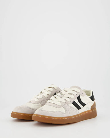 Coolway Sneaker in pelle unisex Goal Black & White
