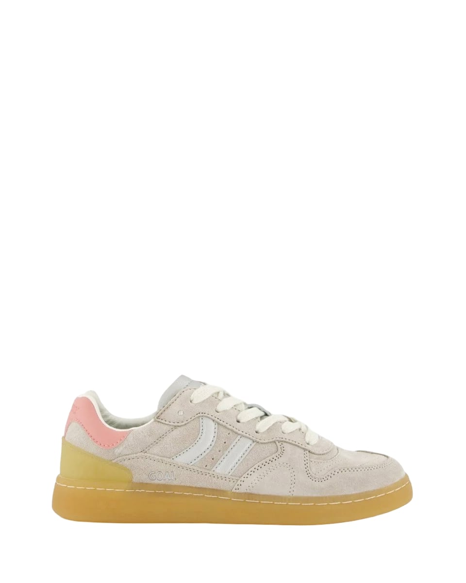 Coolway Sneaker donna in pelle scamosciata Goal ghiaccio