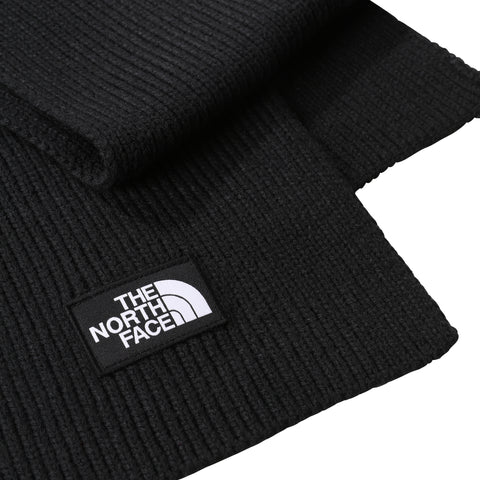 The North Face Unisex Scarf Logo Box Black