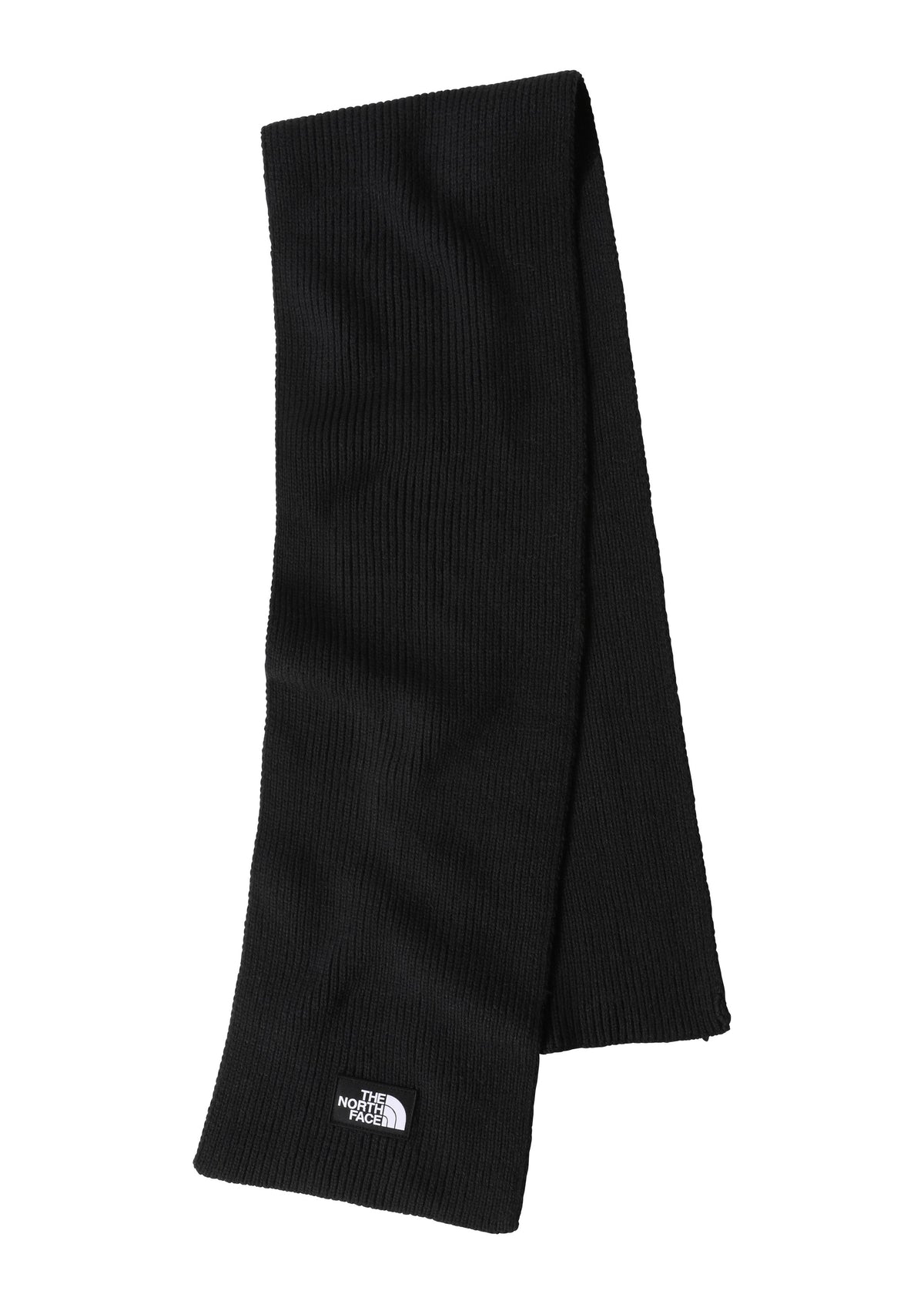 The North Face Unisex Scarf Logo Box Black