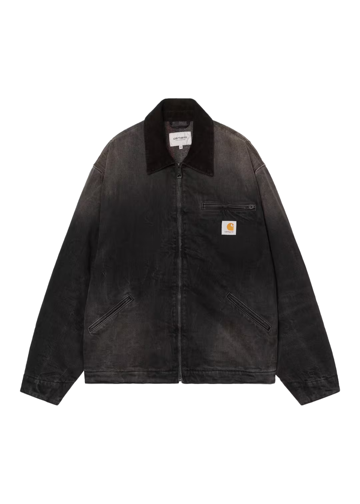 Carhartt Wip Giacca da uomo OG Detroit nera sfumata